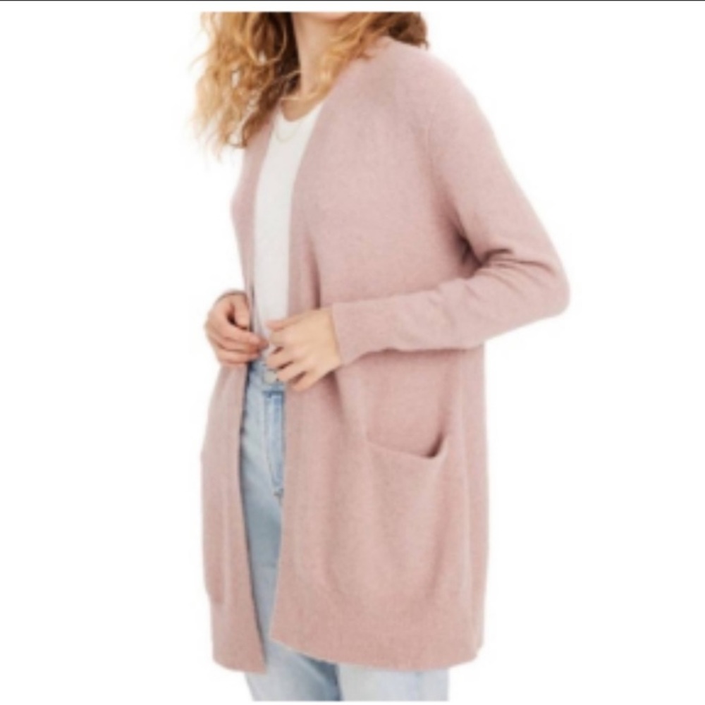 Madewell Ryder Cardigan Mauve
